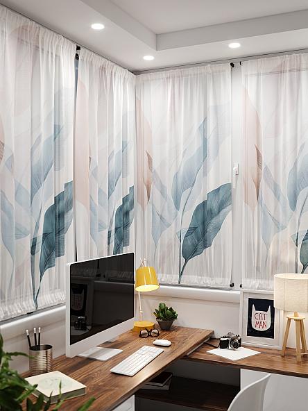 Тюль портьеры для кухни Иомикс - 124 - фото 4