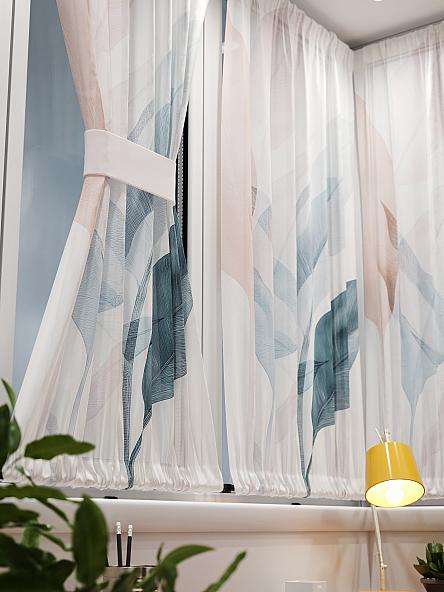 Тюль портьеры для кухни Иомикс - 124 - фото 6