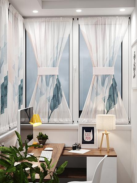 Тюль портьеры для кухни Иомикс - 124 - фото 8