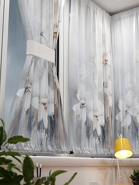 Тюль портьеры для кухни Иомикс - 123 - фото 6