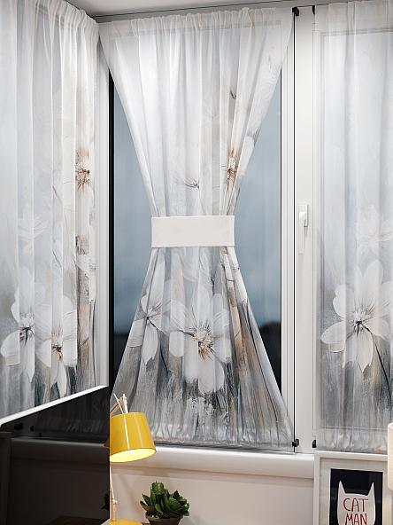 Тюль портьеры для кухни Иомикс - 123 - фото 9