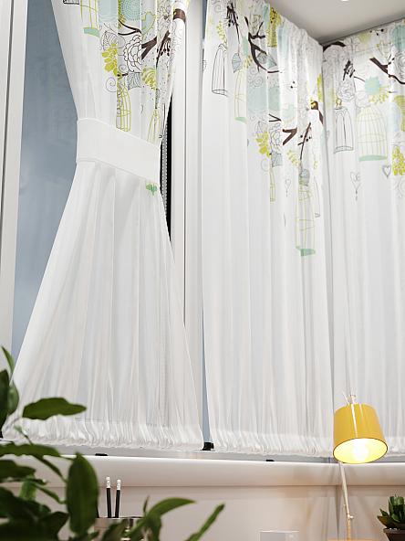 Тюль портьеры для кухни Иомикс - 122 - фото 6