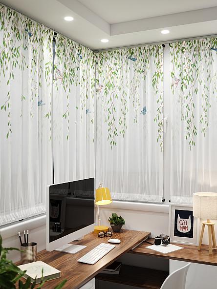 Тюль портьеры для кухни Иомикс - 120 - фото 4