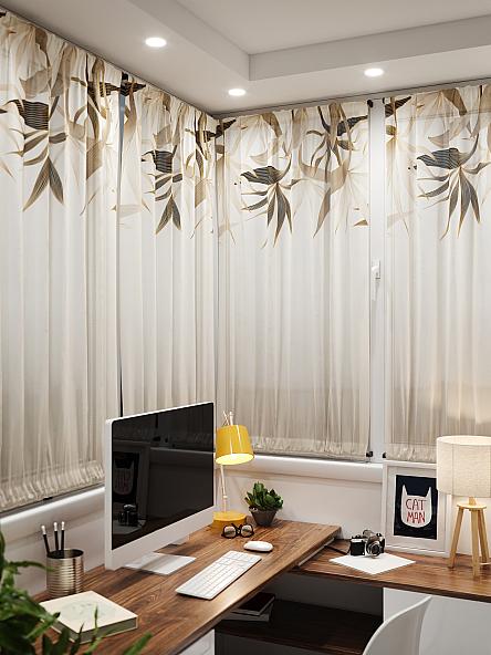 Тюль портьеры для кухни Иомикс - 116 - фото 4