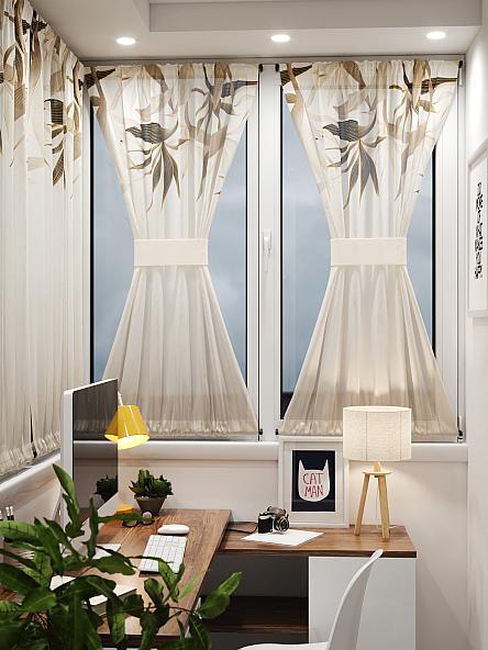 Тюль портьеры для кухни Иомикс - 116 - фото 8