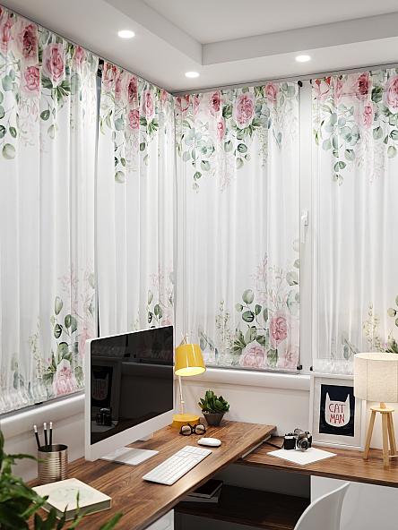 Тюль портьеры для кухни Иомикс - 115 - фото 4