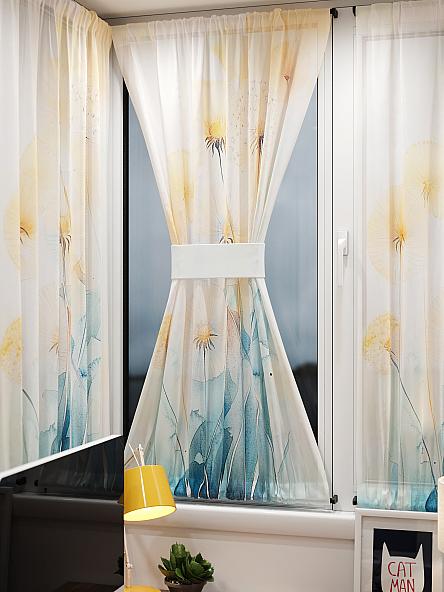 Тюль портьеры для кухни Иомикс - 114 - фото 9