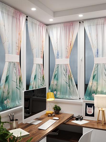 Тюль портьеры для кухни Иомикс - 113 - фото 2