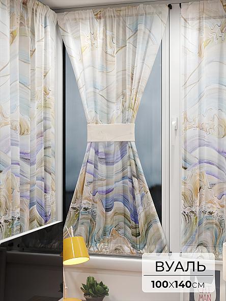 Тюль портьеры для кухни Иомикс - 03