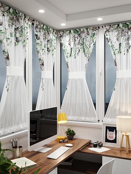 Тюль портьеры для кухни Иомикс - 12 - фото 2