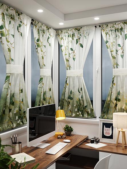 Тюль портьеры для кухни Иомикс - 15 - фото 2