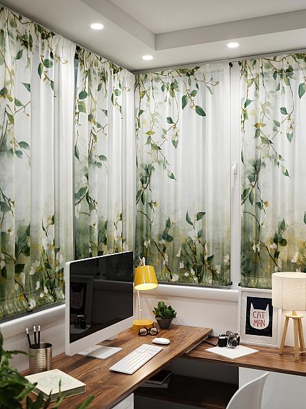 Тюль портьеры для кухни Иомикс - 15 - фото 4