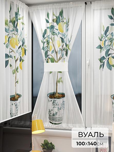 Тюль портьеры для кухни Иомикс - 23