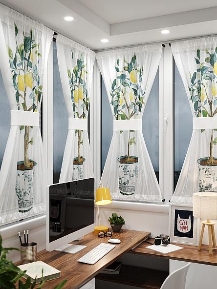 Тюль портьеры для кухни Иомикс - 23 - фото 2