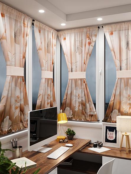 Тюль портьеры для кухни Иомикс - 27 - фото 2