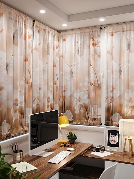 Тюль портьеры для кухни Иомикс - 27 - фото 4