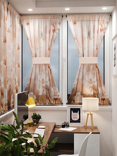 Тюль портьеры для кухни Иомикс - 27 - фото 8