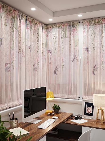 Тюль портьеры для кухни Иомикс - 28 - фото 4