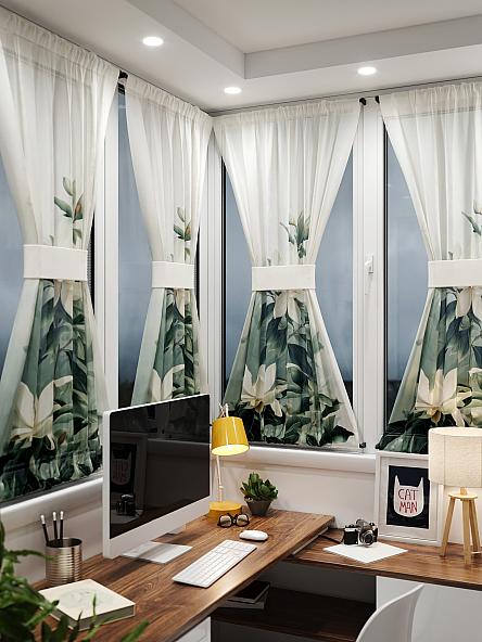 Тюль портьеры для кухни Иомикс - 29 - фото 2