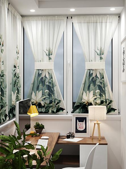 Тюль портьеры для кухни Иомикс - 29 - фото 8