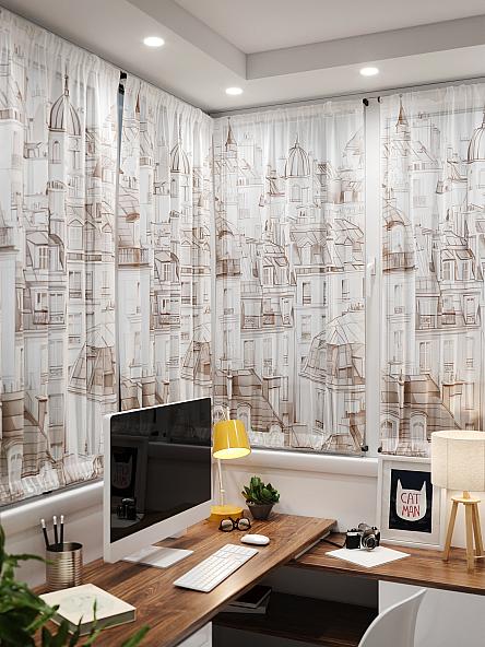 Тюль портьеры для кухни Иомикс - 30 - фото 4