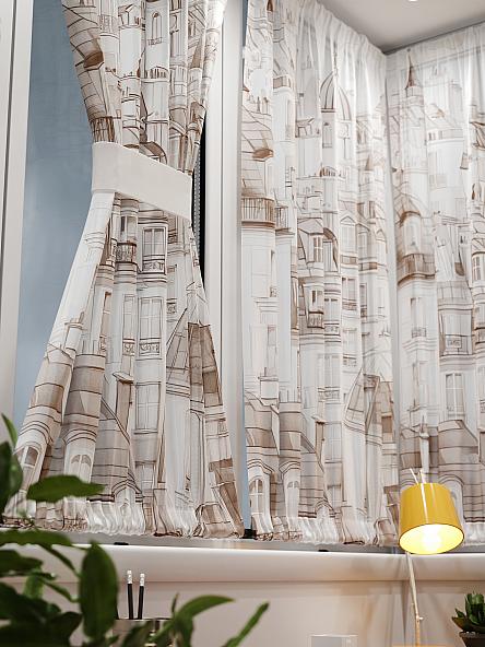 Тюль портьеры для кухни Иомикс - 30 - фото 6