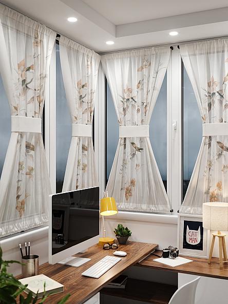 Тюль портьеры для кухни Иомикс - 31 - фото 2