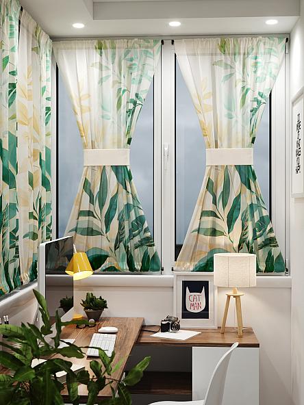 Тюль портьеры для кухни Иомикс - 33 - фото 16