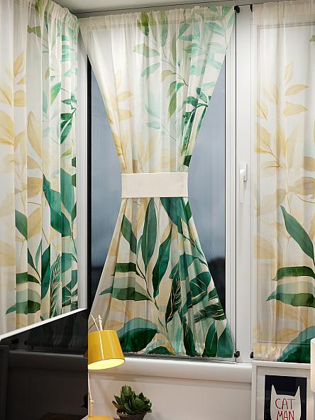 Тюль портьеры для кухни Иомикс - 33 - фото 12