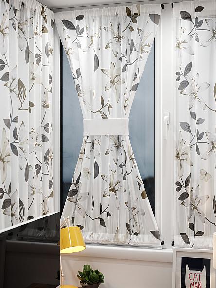 Тюль портьеры для кухни Иомикс - 35 - фото 9