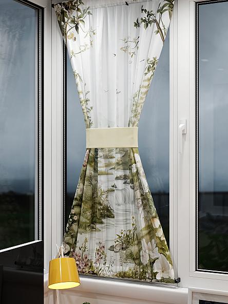 Тюль портьеры для кухни Иомикс - 36 - фото 3