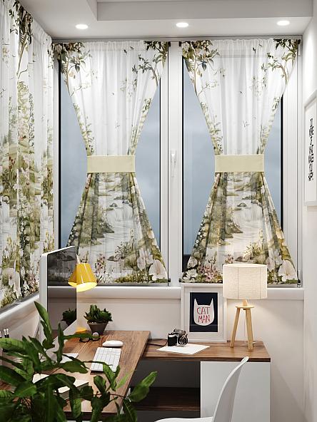 Тюль портьеры для кухни Иомикс - 36 - фото 8