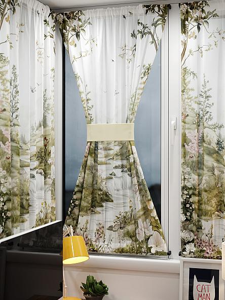 Тюль портьеры для кухни Иомикс - 36 - фото 9