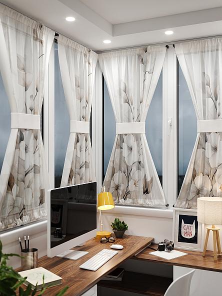 Тюль портьеры для кухни Иомикс - 37 - фото 2