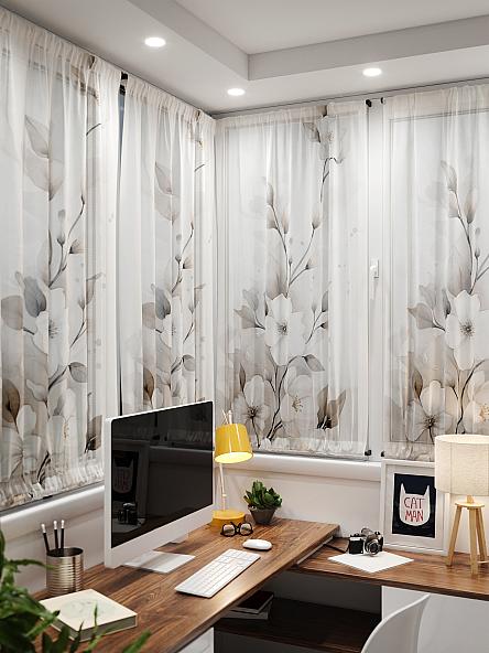 Тюль портьеры для кухни Иомикс - 37 - фото 4