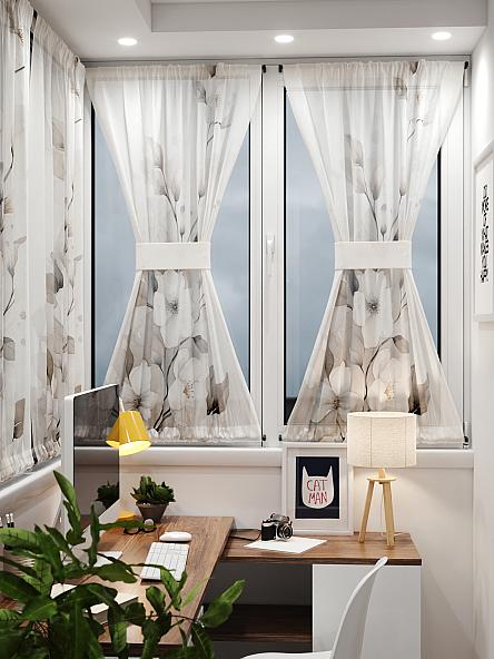 Тюль портьеры для кухни Иомикс - 37 - фото 8