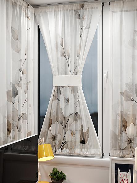 Тюль портьеры для кухни Иомикс - 37 - фото 9