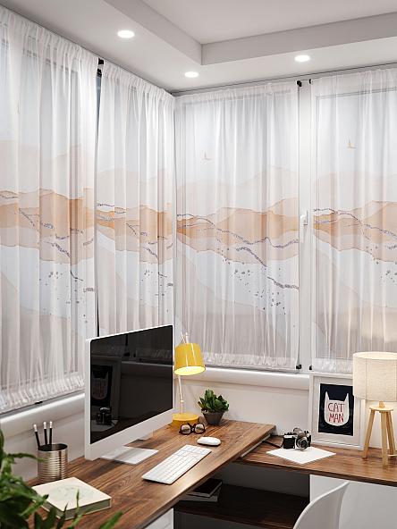 Тюль портьеры для кухни Иомикс - 38 - фото 4