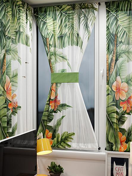 Тюль портьеры для кухни Иомикс - 39 - фото 9