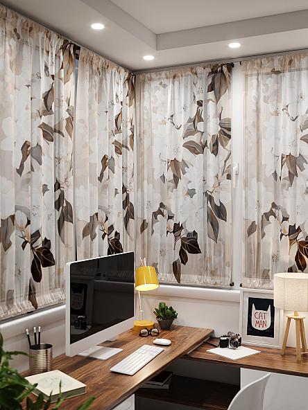 Тюль портьеры для кухни Иомикс - 42 - фото 4