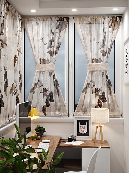 Тюль портьеры для кухни Иомикс - 42 - фото 8