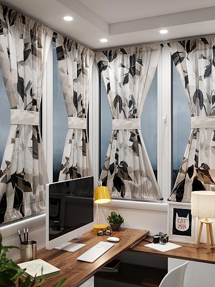 Тюль портьеры для кухни Иомикс - 43 - фото 2