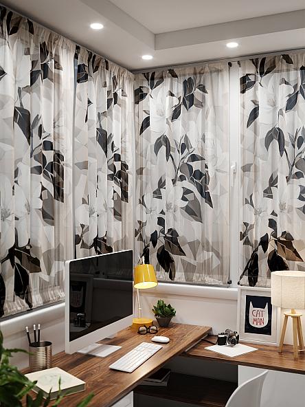 Тюль портьеры для кухни Иомикс - 43 - фото 4