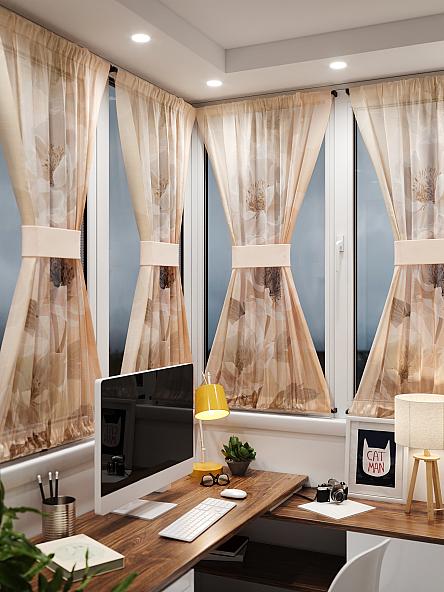 Тюль портьеры для кухни Иомикс - 45 - фото 2