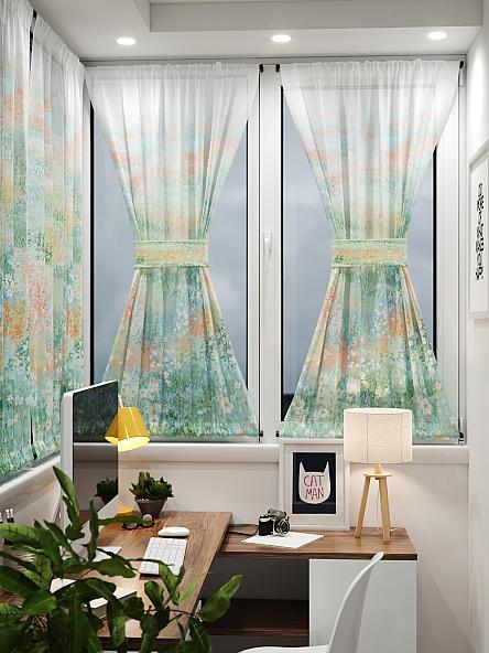 Тюль портьеры для кухни Иомикс - 47 - фото 8