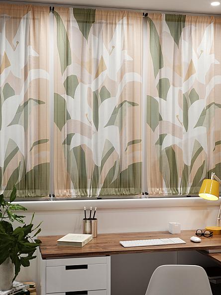 Тюль портьеры для кухни Иомикс - 48 - фото 7