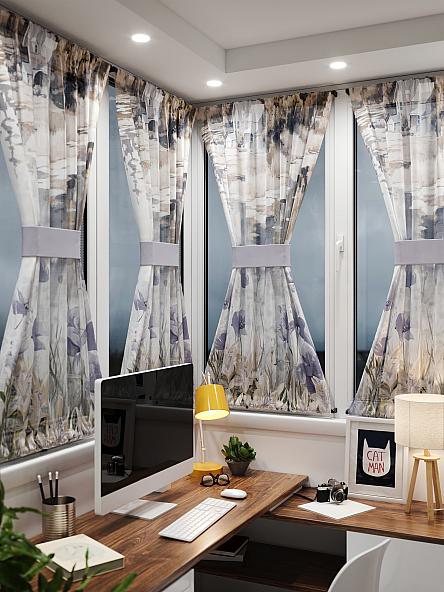 Тюль портьеры для кухни Иомикс - 49 - фото 2