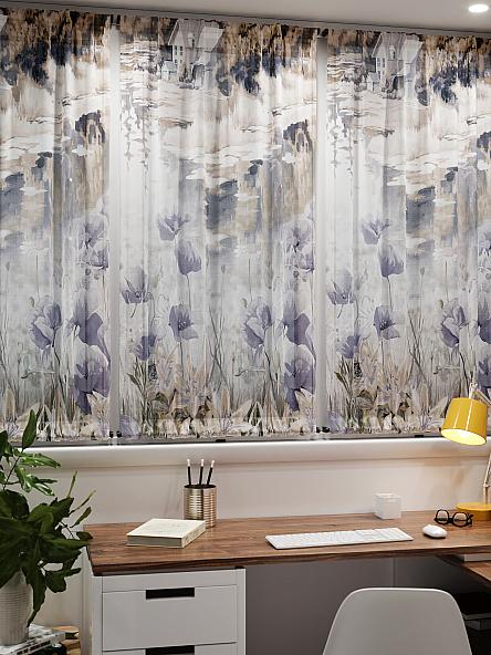 Тюль портьеры для кухни Иомикс - 49 - фото 7