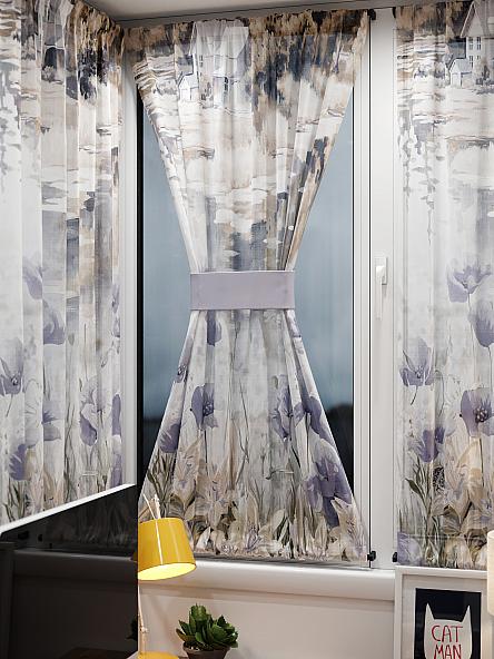 Тюль портьеры для кухни Иомикс - 49 - фото 9