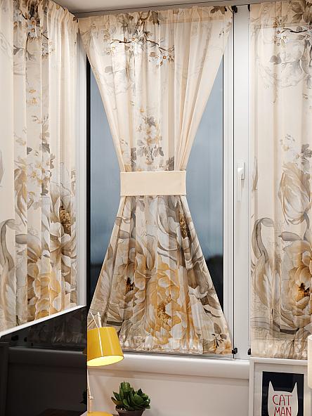 Тюль портьеры для кухни Иомикс - 50 - фото 9